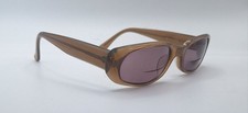 Vintage Cassini 5030 Brown Oval Sunglasses FRAMES ONLY Italy