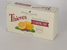 Young Living Thieves Essential Oil-Infused Cleansing Soap 3.5 Oz Plant-Based NEW
