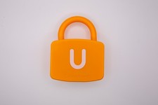 Lakeshore Alphabet Learning Locks, Replacement Letter U Lock
