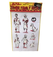 Kalan Graphic Zombie Family Decals Momdadson Daughtercatdogfishhorror