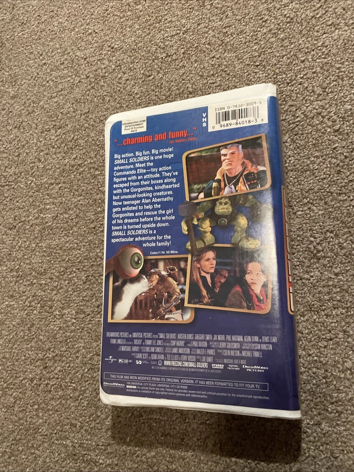 Small Soldiers (VHS, 1998, Clamshell) - Image 2 of 4
