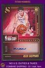 2024-25 Panini Silhouette NBA CUP Autograph GOLD #SHIP Reed Sheppard RC AUTO /10