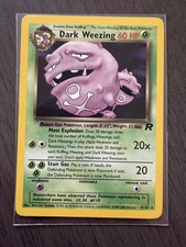 Dark Weezing 31/82 Team Rocket Regular on eBay