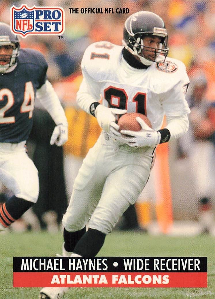 1991 Pro Set - Michael Haynes #95