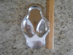 Vintage Advertising Stainless Steel Spoon Rest, Farmers Department Store