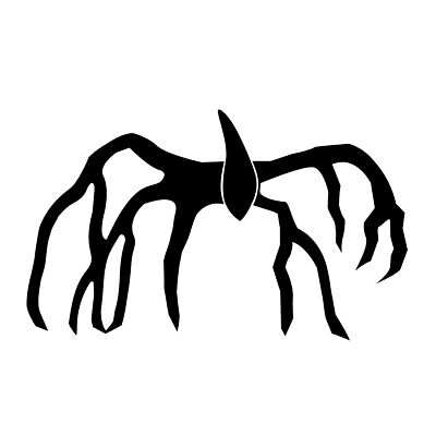 A Stranger Things Mind Flayer Decal Sticker Vinyl Cut Great For