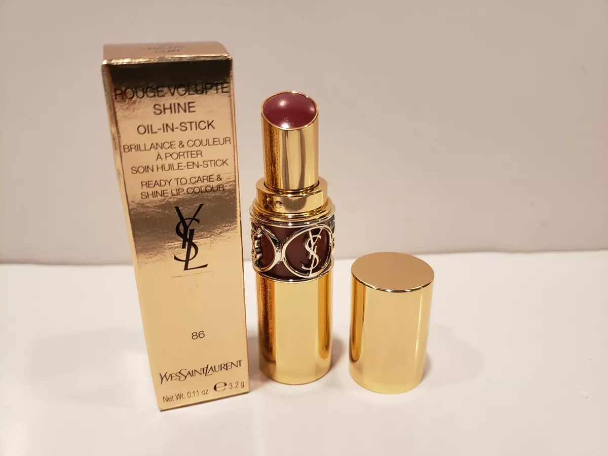 Yves saint laurent clearance rouge volupte shine 86