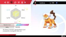 Therian Landorus (Square ✨Shiny✨) Pokemon Sword and Shield 6IV The Crown Tundra