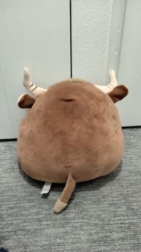 Squishmallow Marshal die Highlandkuh Plüsch braun Kuh 16 Zoll 2023 Kellytoy - Bild 2 von 3