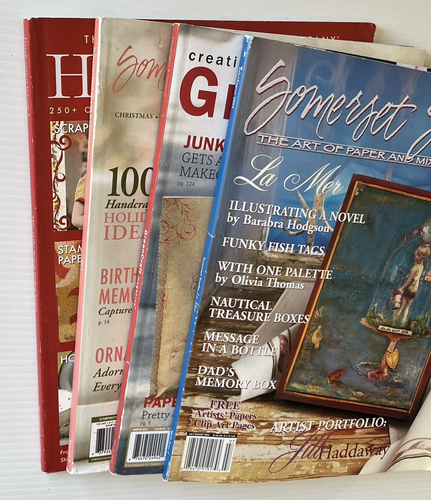 Lot of 4 SOMERSET Magazines GreenCraft, Stampington, Holidays & HandCrafted - Picture 19 of 19