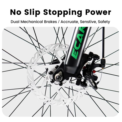 Mountain Bike Full Suspension 21-Speeds Men Women Sport Bicycles 24/26/27.5 Inch - Picture 8 of 38