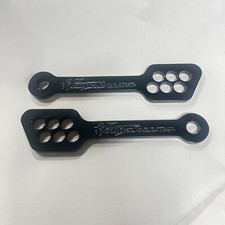 CLEARANCE BLACK HAYABUSA ENGRAVED 6 HOLE LOWERING LINKS 99-24 SUZUKI HAYABUSA