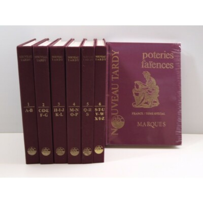 Lot 3 volumes Tardy poteries faïences françaises 3/3 TBE - Collection