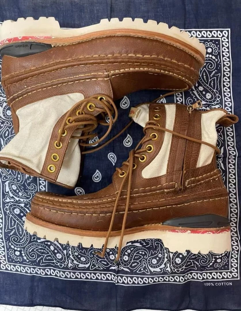 visvim GRIZZLY BOOTS - FOLK FIL Limited US 9 Japan Unused Mint | eBay
