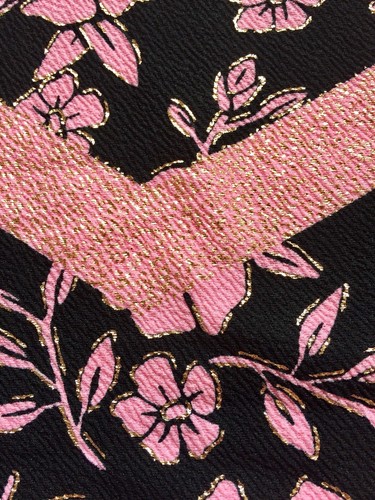 NWT XXS Lularoe FLORAL Pink DIPPED Black CHEVRON Elegant DEBBIE Dress NWT - Picture 4 of 6