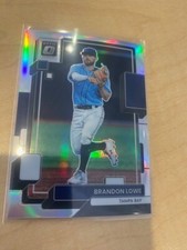 2022 Panini Donruss Optic Holo Silver Prizm Brandon Lowe - Tampa Bay Rays