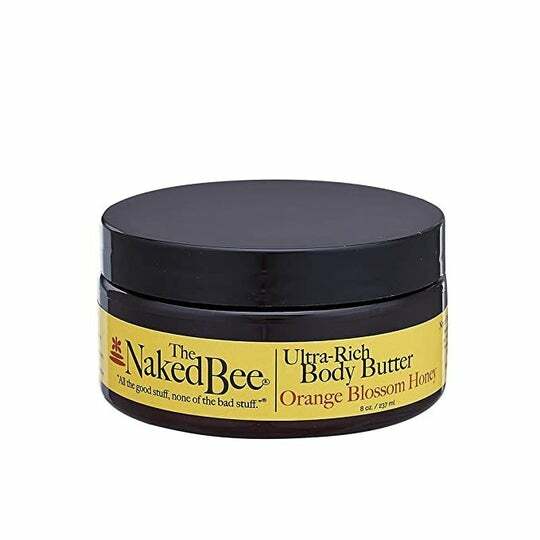 Naked Bee Orange Blossom Honey 8 oz Body Butter Rich Moisturizing Cream Large US