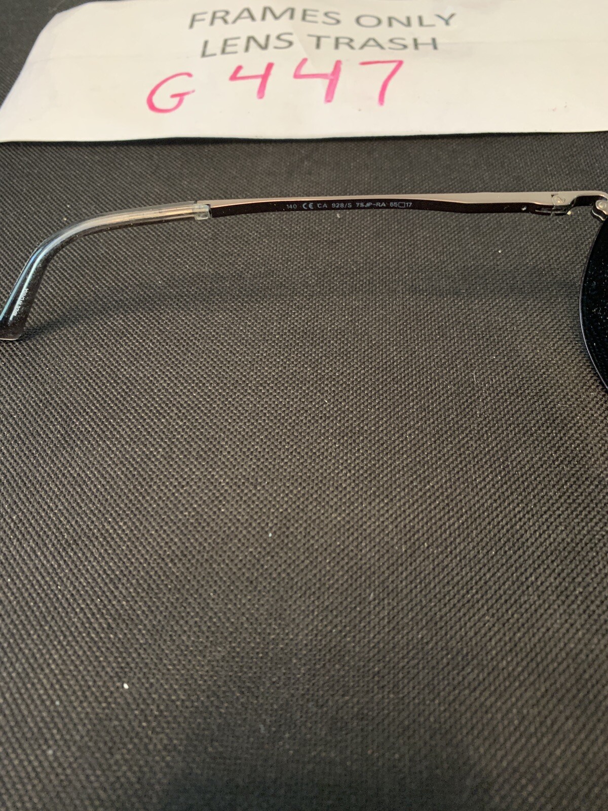 Carrera SUNGLASSES Frames CA928/S 7SJP RA 41 Metal Gray 5517145 Full