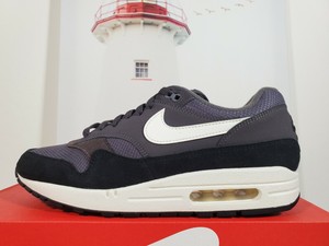 nike air max 1 thunder grey sail black