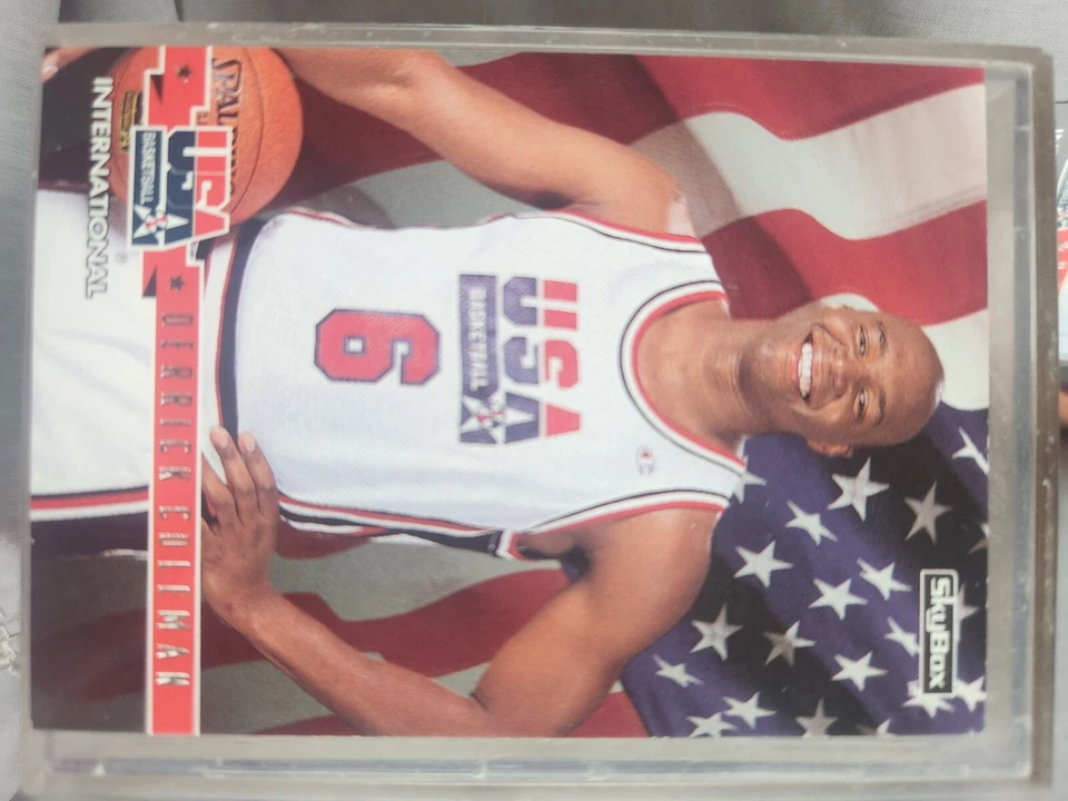1994 Skybox USA Basketball - Gold #37 Derrick Coleman - Image 3 of 3