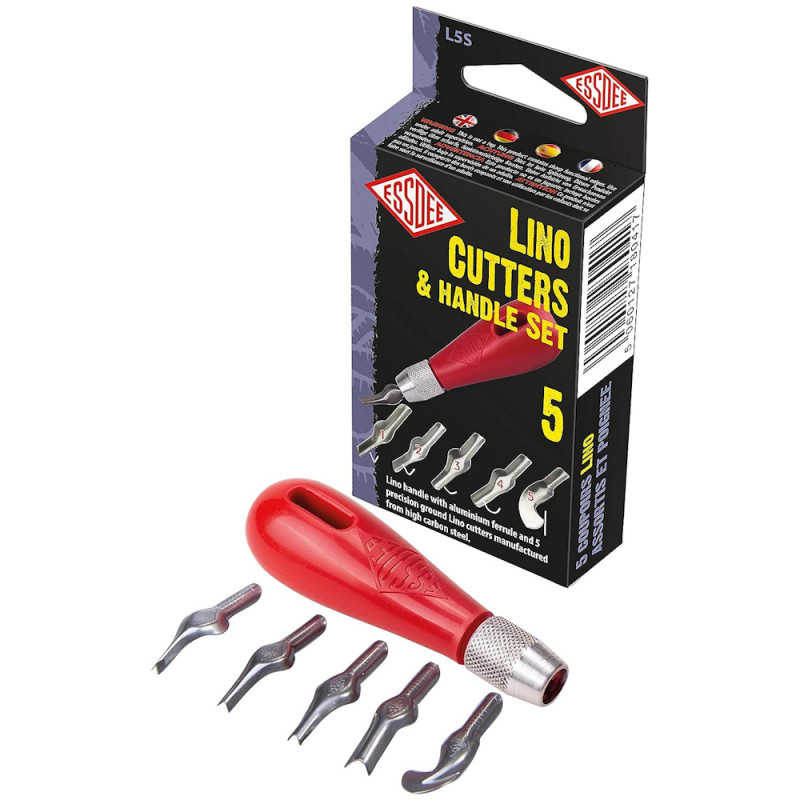 Essdee Lino Cutter & Handle Set (1-5)