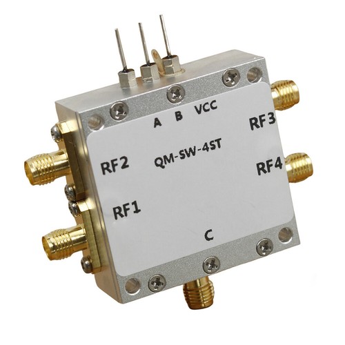 1 To 4 Throw Switch Band Switching Control Microwave Signal Channel - Afbeelding 3 van 11