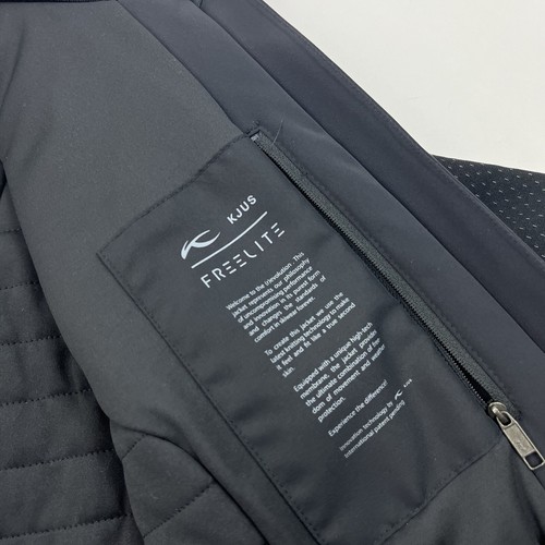 Kjus Womens Freelite Escape Jacket size 40 Large Black Ski Snow Fast 20 Trizar - Picture 5 of 11