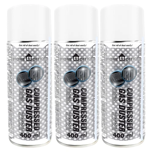 3x AABCOOLING H&O Compressed Gas Duster 400ml DRUCKGASREINIGER DRUCKLUFT SPRAY