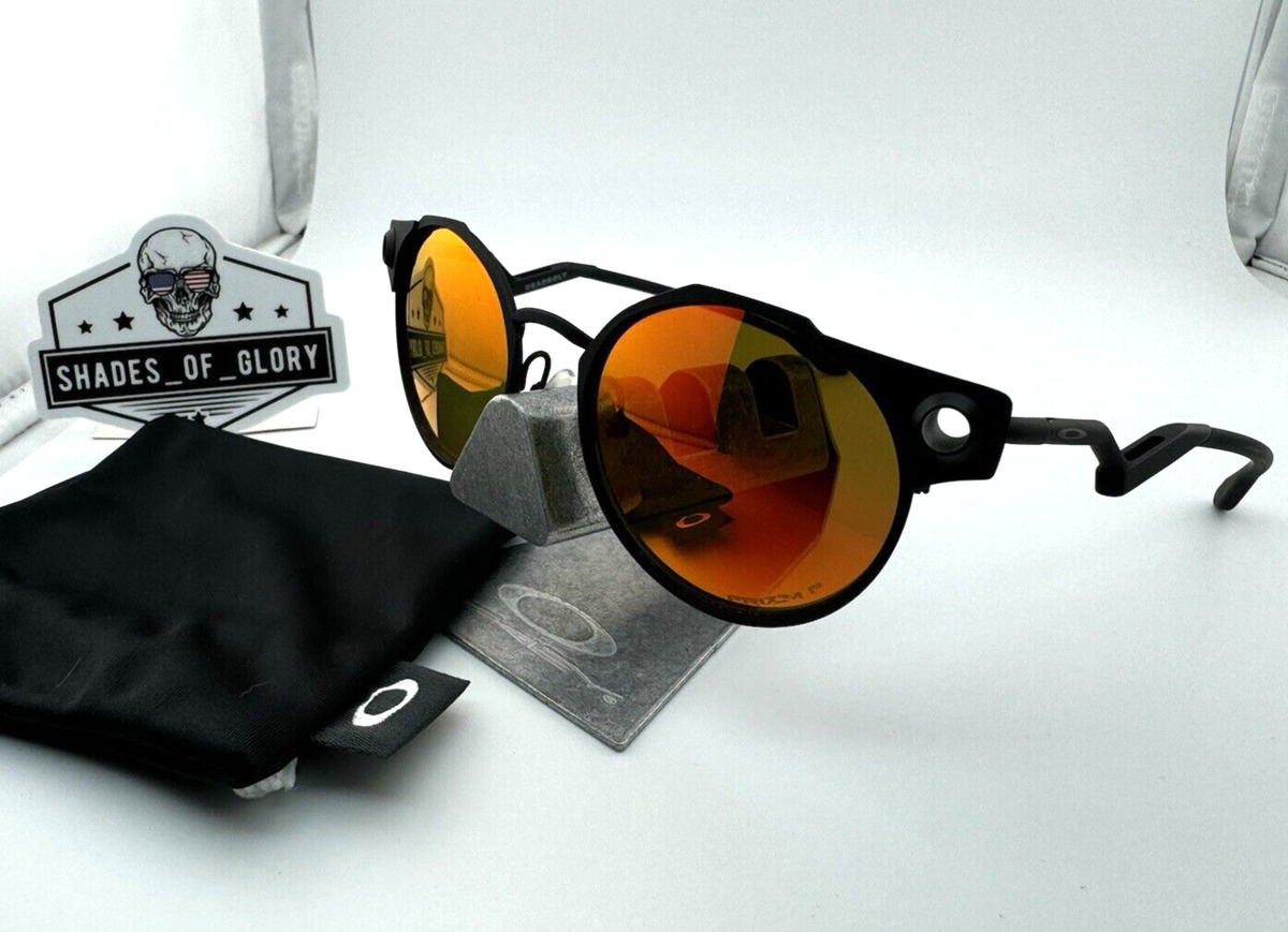 OAKLEY DEADBOLT SATIN BLACK WITH PRIZM RUBY POLARIZED OAKLEY DEADBOLT SATIN BLACK WITH PRIZM RUBY POLARIZED