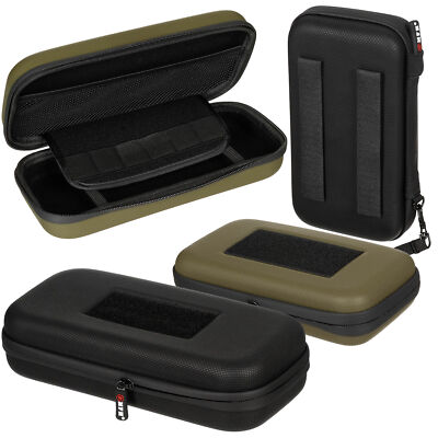 Hartschalentasche EVA Reißverschluss Hardcase Schutztasche Etui Netzfach Klett