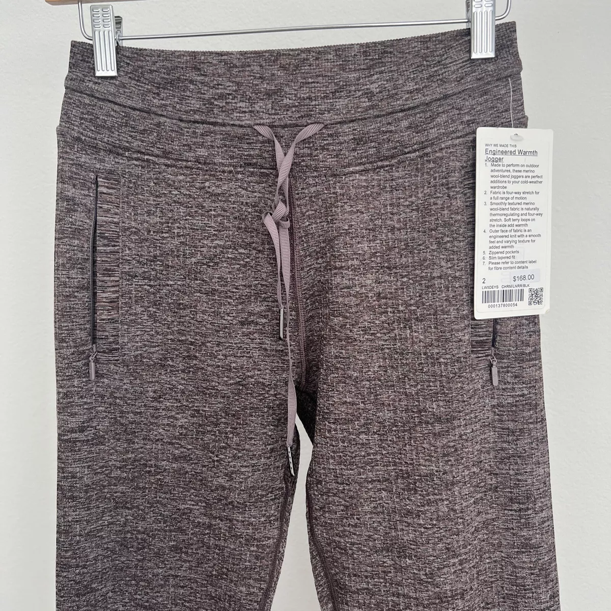 Lululemon Engineered Warmth Jogger Pants Knit Sage Size 4 - $109 - From Hope