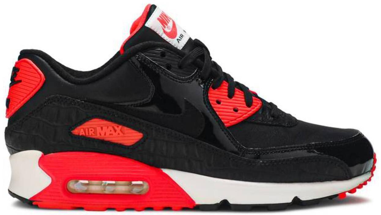 Nike Air Max 90 Infrared Croc | eBay