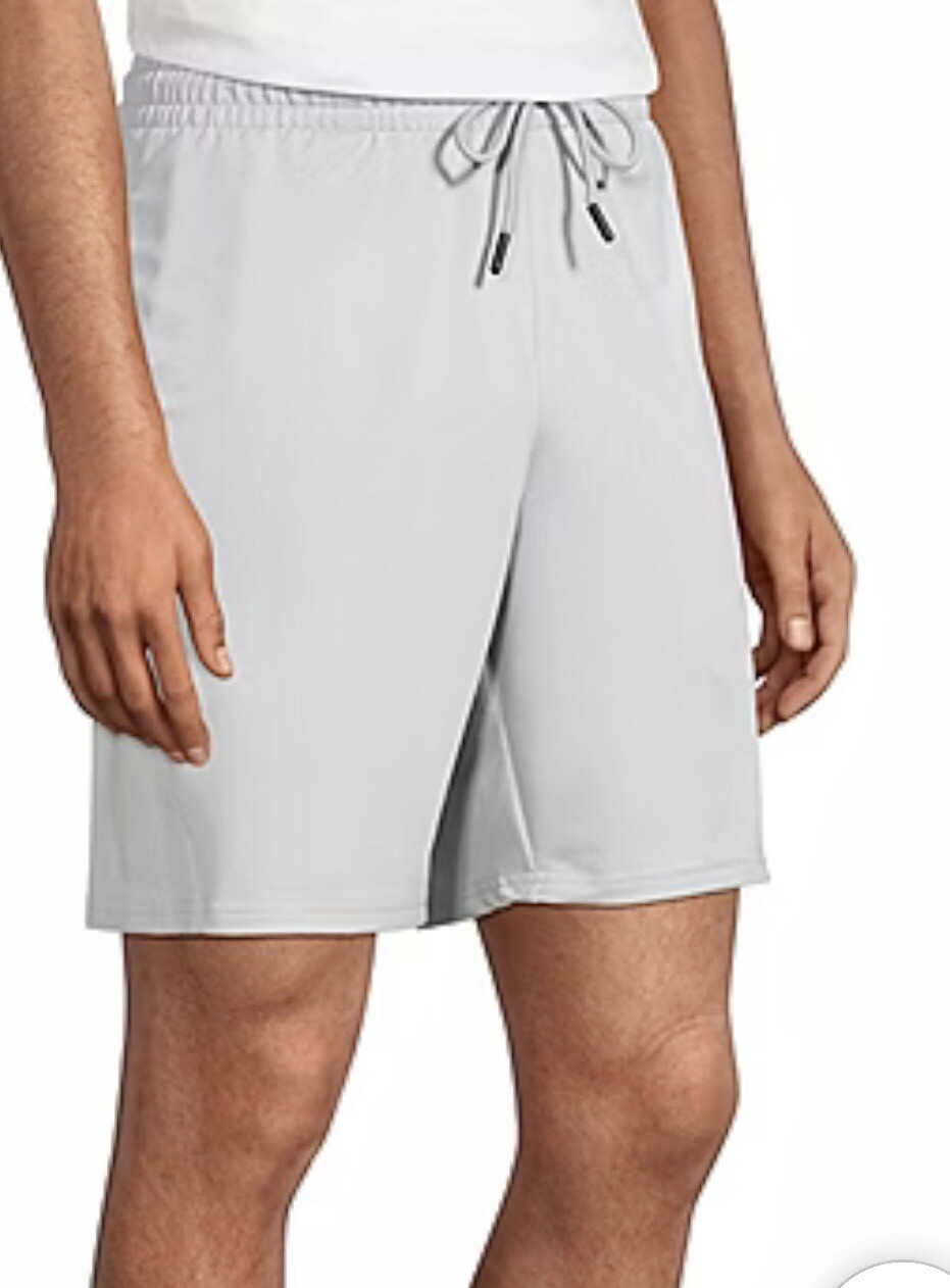 PANTALONCINI DA UOMO FILA CADENCE ATLETICI COLORE ARGENTO NUOVI CON ETICHETTE TAGLIA XXL PREZZO AL DETTAGLIO $35