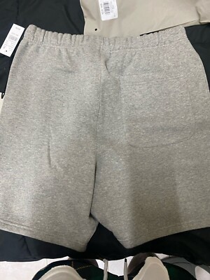 Fear Of God ESSENTIALS Sweat Shorts Heather Grey Size Small Brand