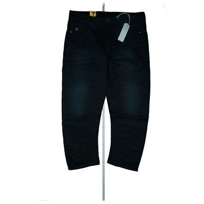 G-Star Typ C 3D Tapered Loose wmn Jeans Hose Boyfriend Gr 38 M W30 Darkblue NEU
