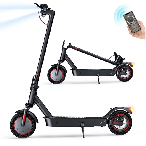 Portable Electric Scooter 500W 25Miles with Front & Rear Double Shock Absorption