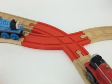 FUN COLORS Double Curve Crossover Track for Thomas the Tank Engine - Brio - IKEA