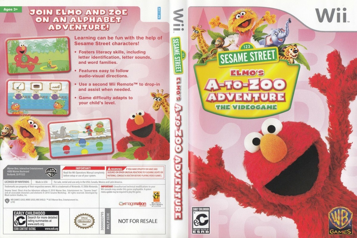 アーサ・ニッセ ウェルカム・トゥ・クノールト Asa-Nisse  Walkom to Knohult Sesame Street: Elmo's A-to-Zoo Adventure - The Videogame