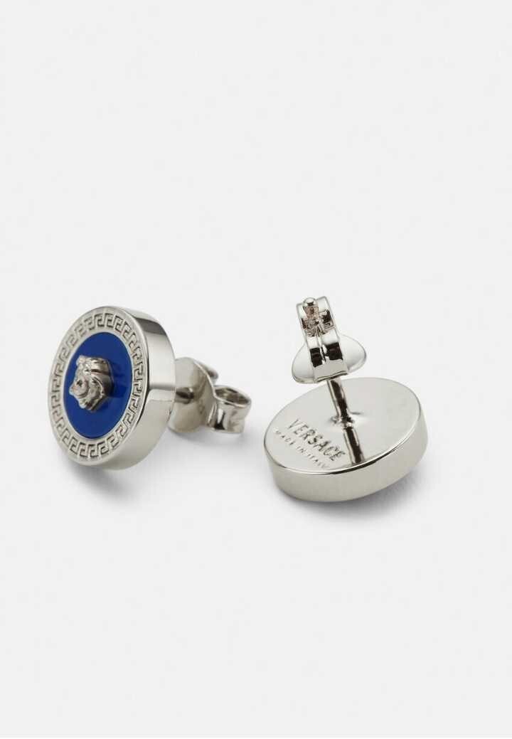【VERSACE】Greca and Medusa earrings Greca and Medusa earrings in gold - Versace | Mytheresa