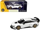 BMW I8 LIBERTY WALK WHITE 1/64 DIECAST MODEL CAR PARAGON PA-55152