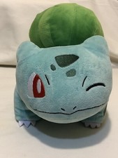 Pokemon BULBASAUR Plush 8 Winking Figure 2020 WCT Wicked Cool Toys Pre-owned