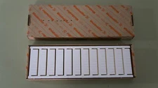 Pack of 600 Weidmüller WS 12/6 MC Neutral Blank Terminal Markers - New