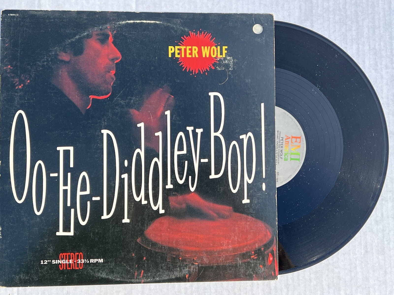 PETER WOLF OO-EE-DIDDLEY-BOP USED VINYL 12