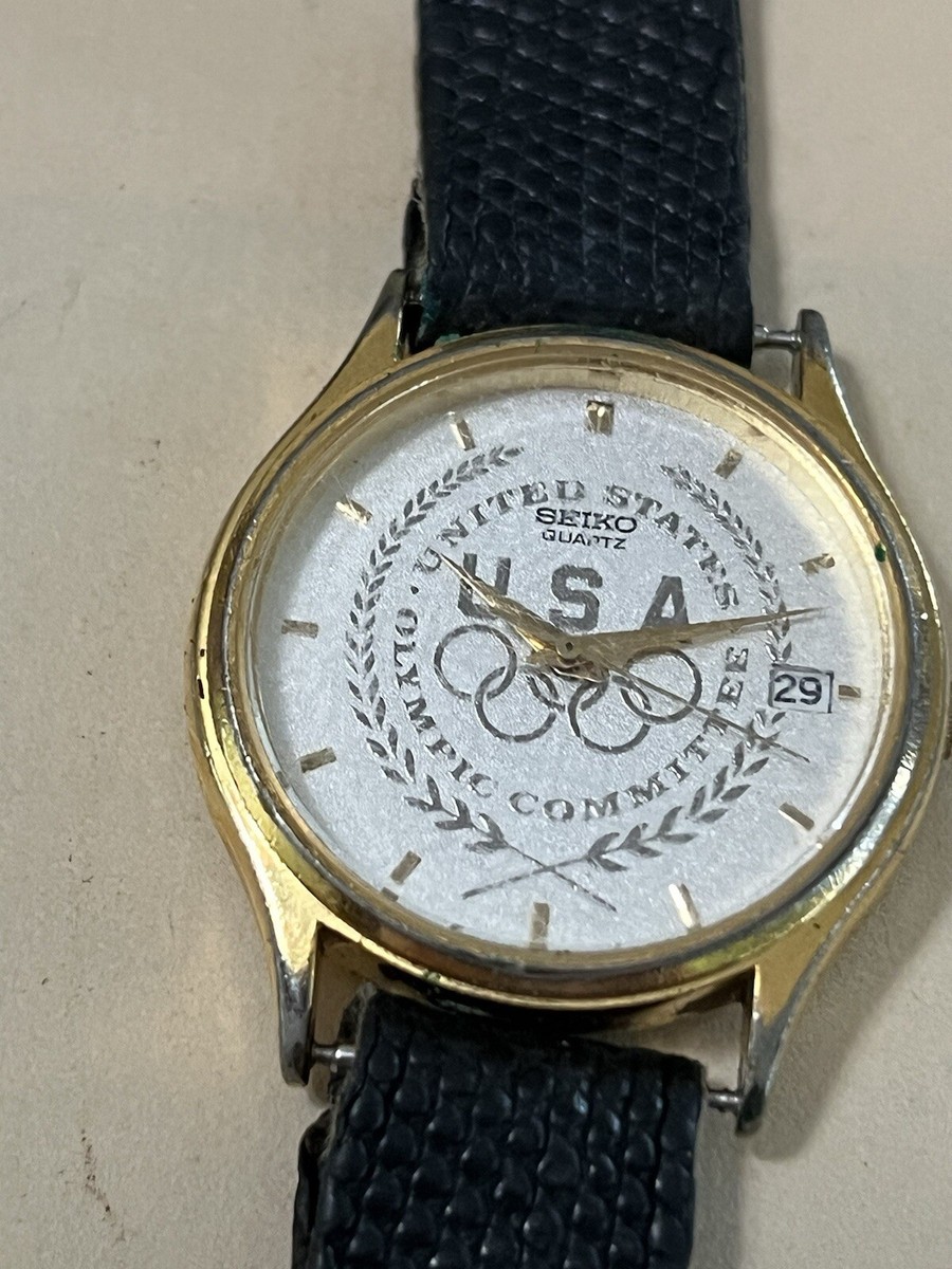 SEIKO 1992 Barcelona United States Olympic Committee Quartz SEIKO 1992 Barcelona United States Olympic Committee Quartz