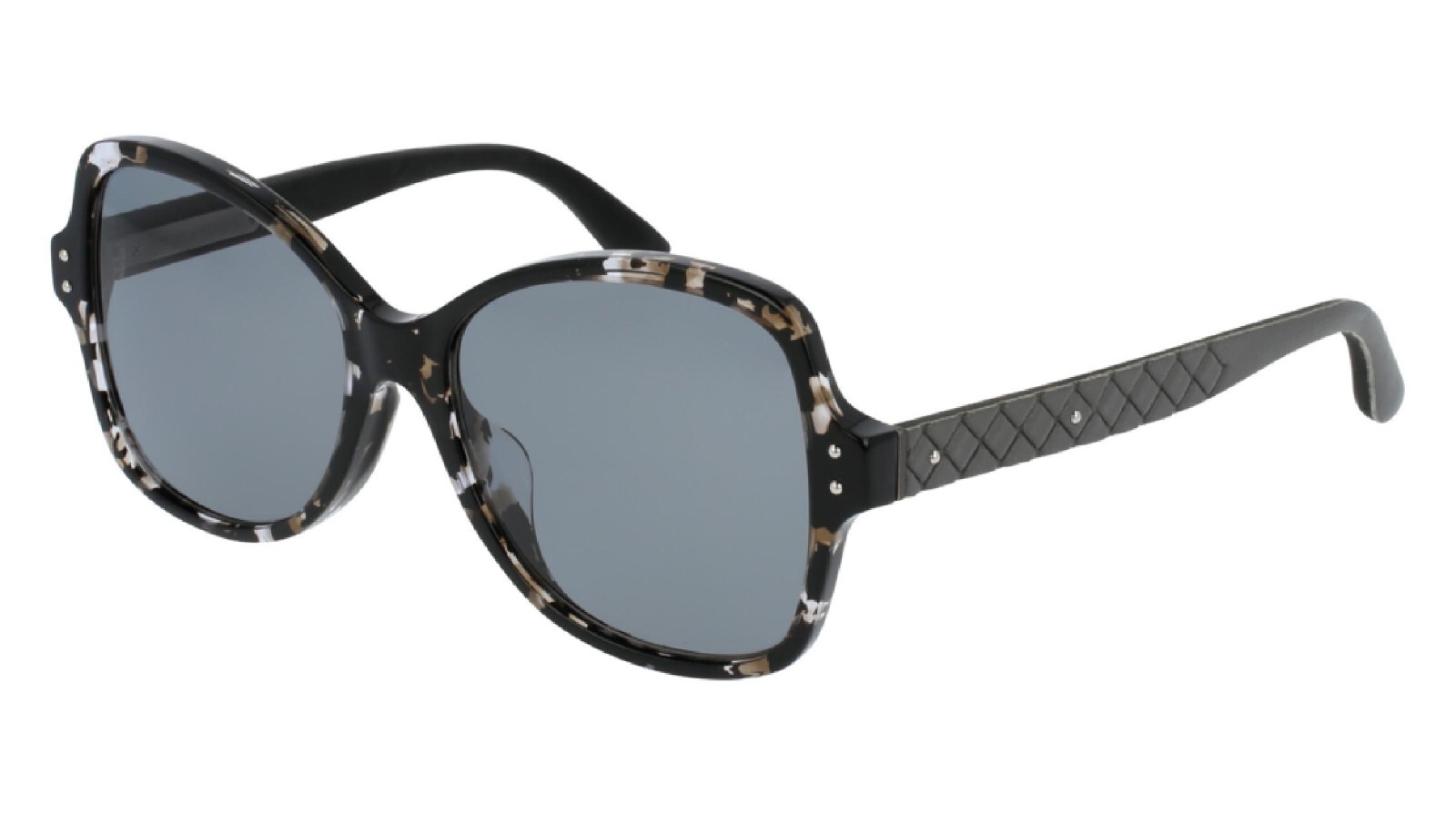 Bottega Veneta BV0045S 002 Havana Grey Polarized Sunglasses Shades 56-17-140