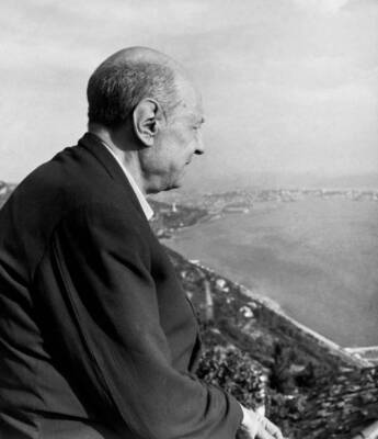Umberto Saba 1956 OLD PHOTO 1