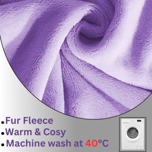 Sábana de cama de lana polar de peluche acogedora cálida extra profunda 30 cm cama doble tamaño - Imagen 63 de 87