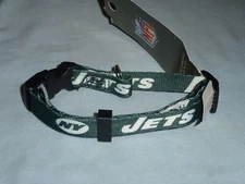 New York NY JETS  Adjustable DOG/PET COLLAR size Small  by Hunter Mfg NWT  nl