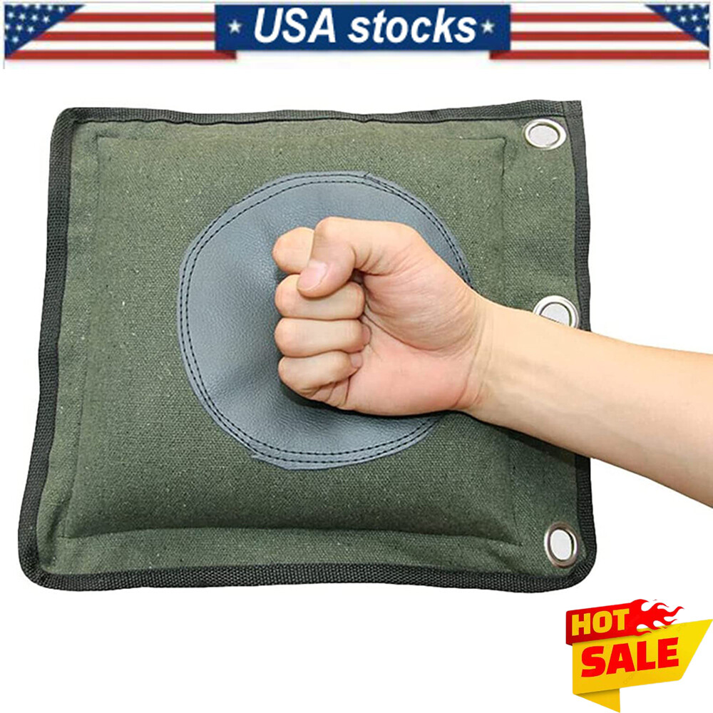 Wing Chun Kung Fu Wall Bag Canvas Leather Punch Bag for Kick