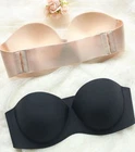 wire free bra seamless strapless backless push up bras sexy lingerie 32-38A/B/C